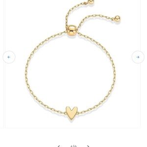 Chic Gold Heart Bracelet